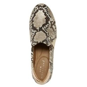 New Directions Sporty Sneaker.Sz 7.5M.Chic Wedge.Snake Color.1.5in Heel.MRSP$60.